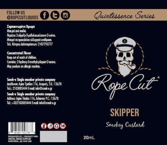 Rope Cut Flavor Shot Skipper 20ml/60ml 1Stück