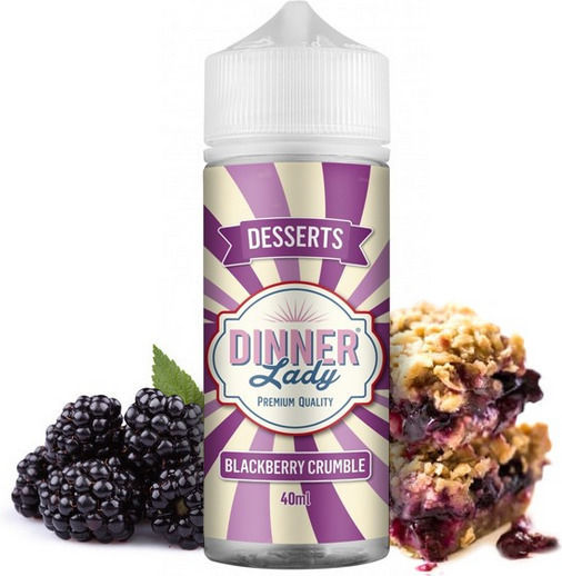 Dinner Lady Ароматен изстрел Blackberry Crumble 40мл/120мл 1бр