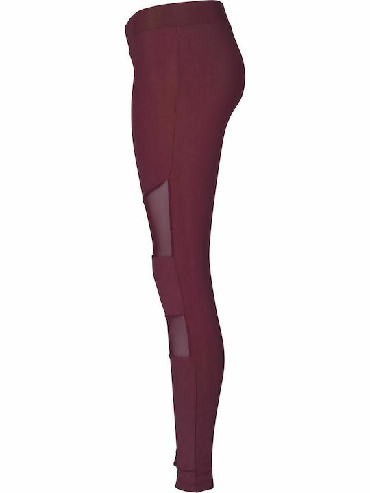 Kinder Leggings Lang Rot