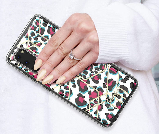 Ghostek Stylish Scarlet Back Cover Silicone Pink Leopard (Galaxy S20)