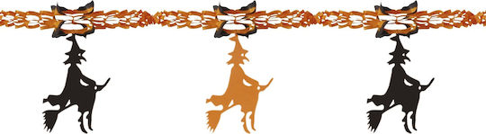 Carnival Garland for Halloween 1pcs (Μiscellaneous Designs/Colors)