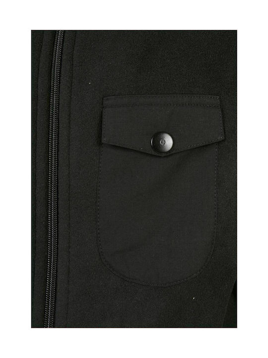 Kids' Casual Jacket Short Black