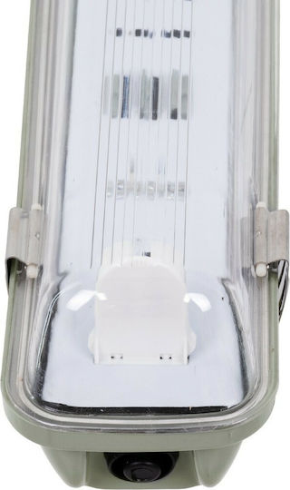 GloboStar Lighting Batten Single-Ended Outdoor with 1 Slot for LED Lamp T8 150cm