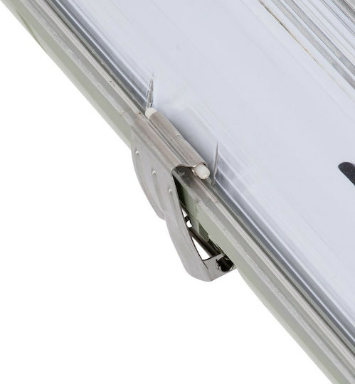 GloboStar Lighting Batten Single-Ended Outdoor with 1 Slot for LED Lamp T8 150cm