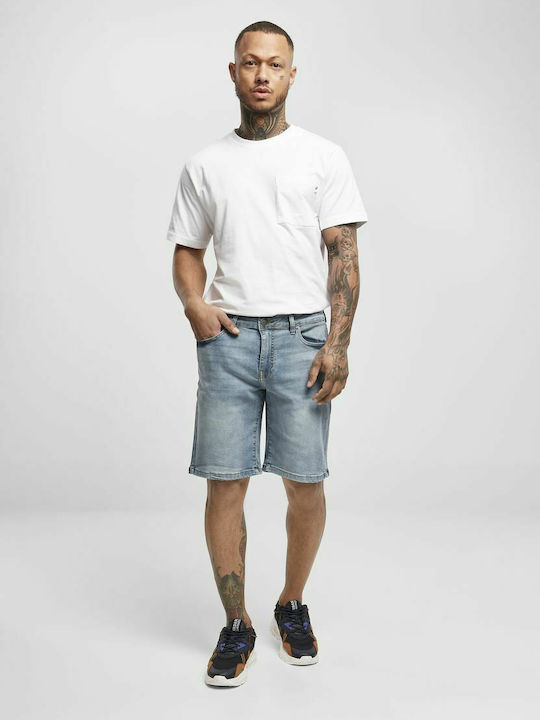 Men's Shorts Jeans Destroyed Washed