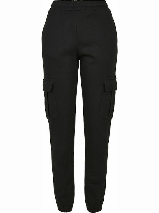 TB4563 Pantaloni de Trening cu elastic Fleece Negru