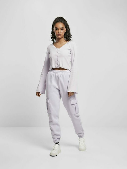Jogginghose Jogger Vlies Soft Lilac