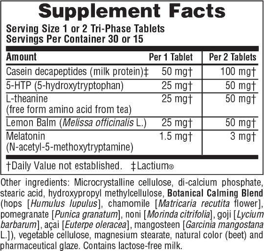 Nature's Plus Dreaminol Tri-phase Melatonin Complex Συμπλήρωμα για τον Ύπνο 30 ταμπλέτες