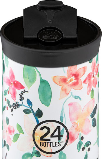 24Bottles Travel Tumbler Cutie pentru Mâncare Termos Inox Multicolor 350ml 1buc
