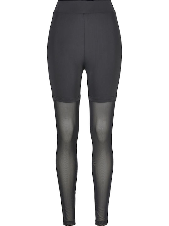 Women's Long Training Legging High Waisted Black