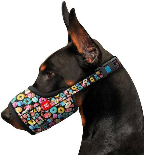WauDog Mască Pentru Câini Cu Material Elastic Nr.3 25-34cm
