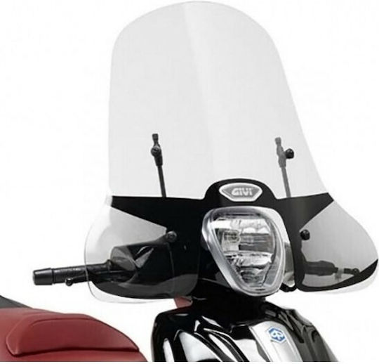 Givi Motorcycle Windshield & Windscreen Transparent Visor for Piaggio Medley 125 2016-2018 5612A
