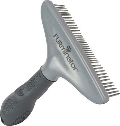 FURminator Grooming Rake for Thick Fur Comb for Misc Hair Lengths for Coat Grooming Black