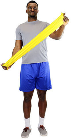 Cando Resistance Band Very Soft Yellow 1.5m