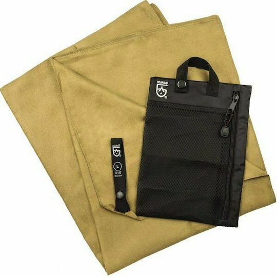 McNett Outgo Microfiber Towel Face Antibacterial in Case Beige 128x77cm