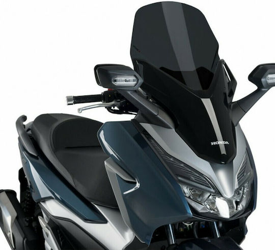 Puig V-Tech Touring Motorcycle Windshield & Windscreen Tinted Visor for Honda Forza 125 / 300 2018 1295F