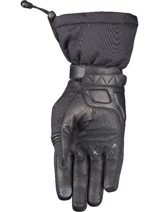 Nordcap Tourer Χειμερινά Ανδρικά Γάντια Μηχανής Αδιάβροχα Μαύρα
