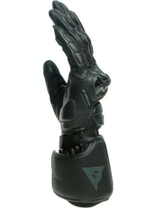 Dainese Impeto Καλοκαιρινά Ανδρικά Γάντια Μηχανής Δερμάτινα Αδιάβροχα Μαύρα