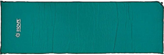 Escape Self-Inflating Single Camping Sleeping Mat 200x65cm Thickness 4.5cm in Green color