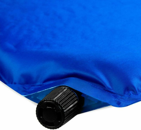 Spokey Savory Αυτοφούσκωτο Μονό Υπόστρωμα Camping 180x50cm Πάχους 2.5cm Μπλε