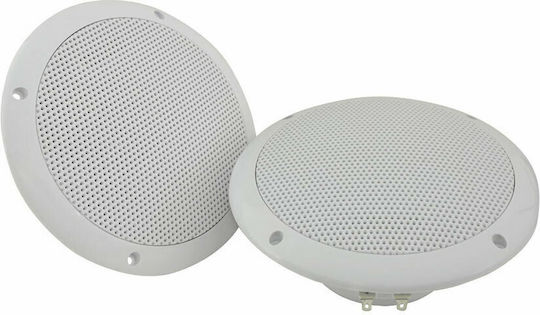 Adastra Σετ Ηχεία Σκάφους OD6-W4 Αδιάβροχα 6.5" με 40W RMS Λευκό