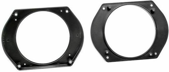 Connects2 Speaker Ring Car Front 130mm Alfa Romeo Spider Fiat Brava / Bravo / Marea Lancia Ypsilon 2pcs