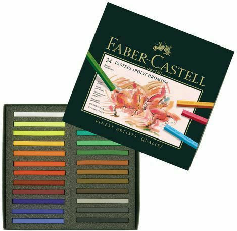 Faber-Castell Polychromos Σετ Κηρομπογιές Σετ σε Κασετίνα 24τμχ