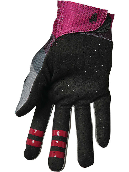 Thor Assist React Summer Men's Gloves Gray/Purple