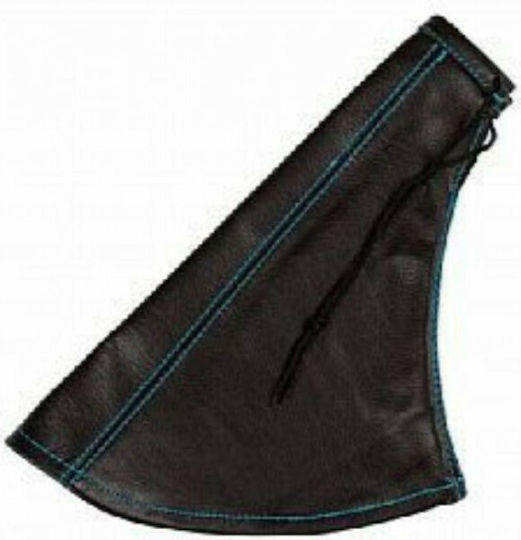 Lampa Shift Boots Universal Leather Gear Shift Boot with Black/Blue Cord