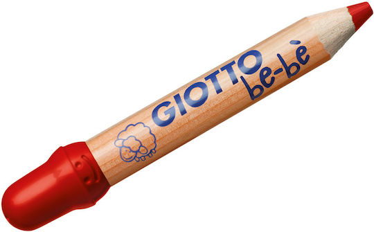 Giotto Be-Be Super Washable Colored Pencil Set Sharpener Package of 1 packages