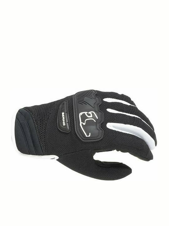 Bering Gant York Мъжки Мотоциклетни ръкавици Черен