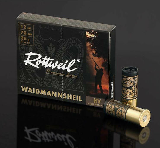 Rottweil Φυσίγγια Waidmannsheil 36gr 10τμχ