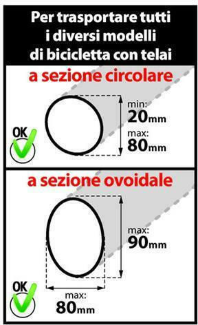 Nordrive Bike-One Grey Βάση Οροφής Αυτοκινήτου για 1 Ποδήλατο