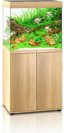 Juwel Lido 200 Acvariu de Pești cu Capacitate de 200lt cu Iluminare, Încălzitor, Circulator, Filtru și 71x51x51cm. Maro