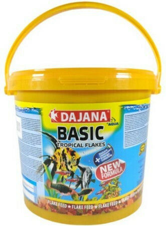 Dajana Tropica Basic Τροφή για Τροπικά Ψάρια σε Νιφάδες 1000ml 200γρ.