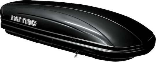 Menabo Mania Car Roof Box 400lt Black Glossy