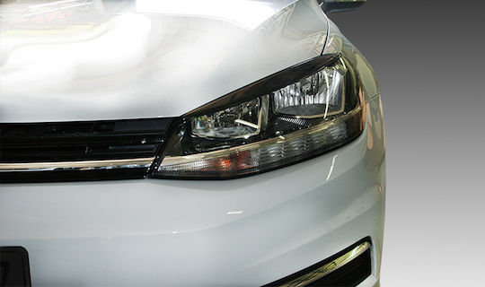 Front Headlight Eyebrows for Volkswagen Golf VW Golf 7 Facelift 2016+