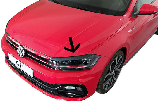Motordrome Φρυδάκια Φαναριών Μπροστινά για Volkswagen Polo MK6 2017+