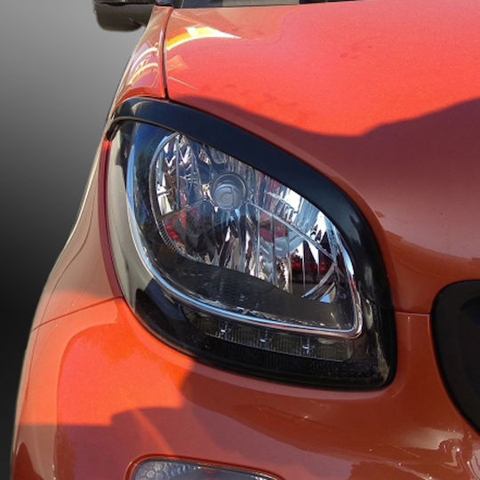Motordrome Front Headlight Eyebrows for Smart ForTwo 453