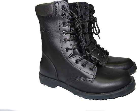 Ergo Military Boots Type E.S. Leather Black 7755-030