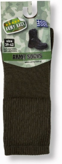 Army Race Long Hunting Socks Cotton Military Cotton Black Socks in Black color