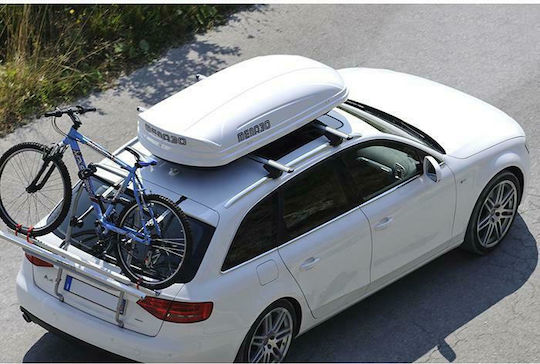 Menabo Mania Dachbox Für Autos 400lt Weiße Glänzende