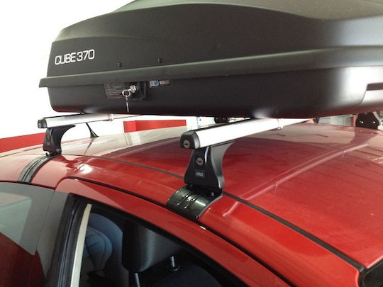 Free Plast Cube Dachbox Für Autos 370lt Schwarze Matt