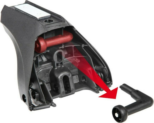 Nordrive Autodachträger Aluminium Box 430 für Skoda Rapid 5D 2013+ mit Dachträgerfüßen und Schloss