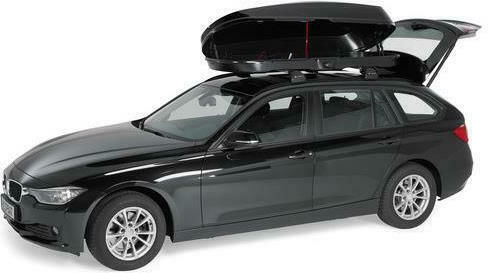 Yakima Mid-Size Car Roof Box 450L Black Glossy