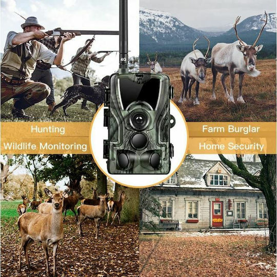 Clever SecurityCam Waterproof Hunting Camera Night Vision with Motion Detection