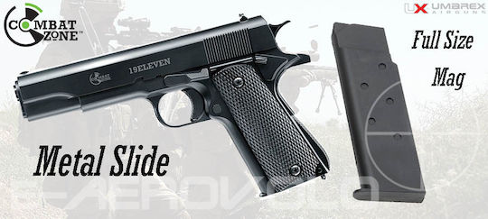 Umarex Αεροβόλο Πιστόλι Ελατηρίου Combat Zone 19Eleven Μεταλλικό 6mm