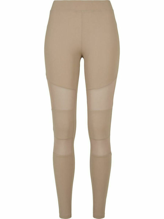 Women's Long Training Legging Soft Taupe