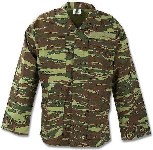 Pentagon BDU 2.0 Military Uniform Greek Camouflage Greek Lizard Khaki K02001-K05001-56