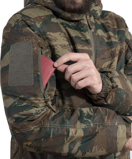 Pentagon Hoplite Parka Military Jacket Greek Camo Greek Camouflage